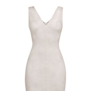 BCBG Max Azria Alda Faux-suede Dress